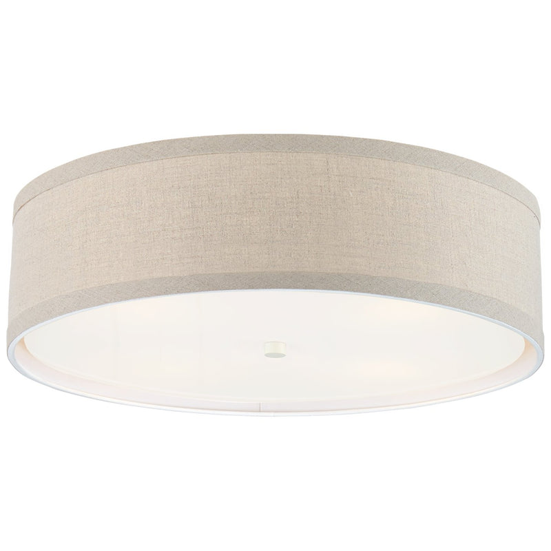 Walker Large 24" 4-Light Flush Mount in Light Cream