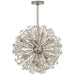 Dickinson 17 Light Chandelier in Polished Nickel
