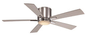52" Ceiling Fan in Polished Chrome with Opal Glass - Lamps Expo