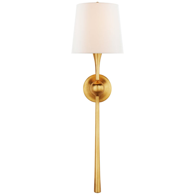 Dover Large Tail Wall Sconce in Gild