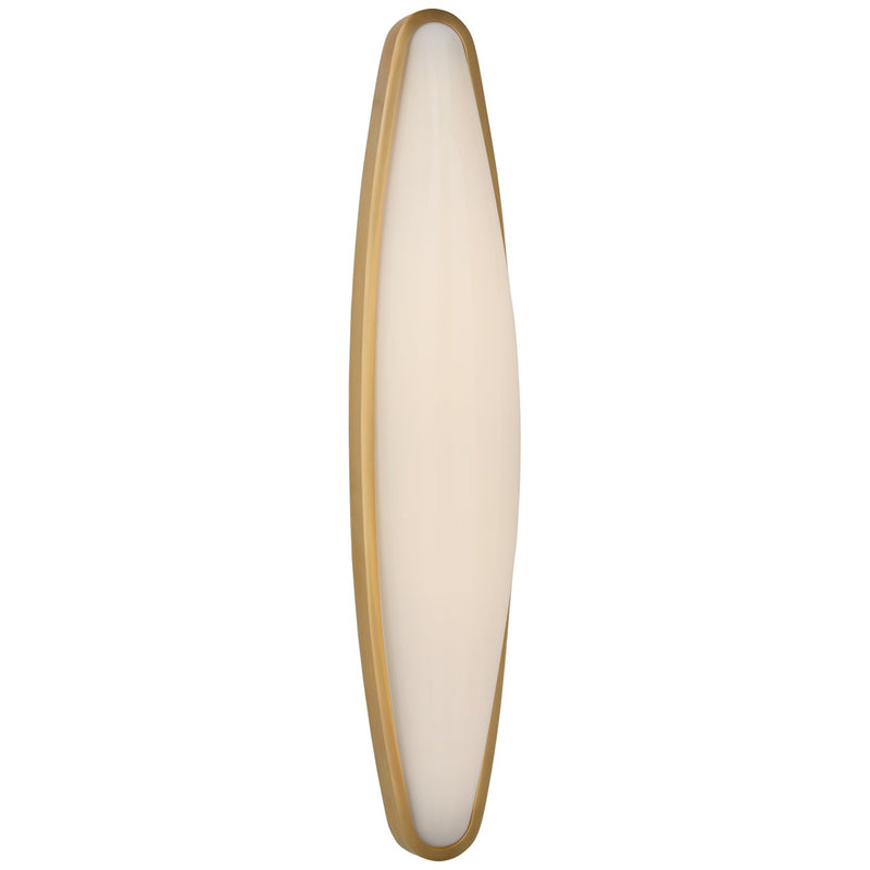 Ezra Large Wall Sconce in Hand-Rubbed Antique Brass