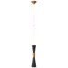 Clarkson Two Light Pendant in Hand-Rubbed Antique Brass