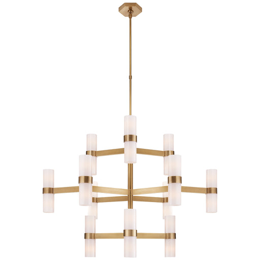 Margita 24 Light Chandelier in Hand-Rubbed Antique Brass