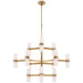 Margita 24 Light Chandelier in Hand-Rubbed Antique Brass