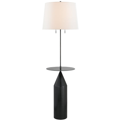 Zephyr Large 2-Light Floor Lamp in Aged Iron