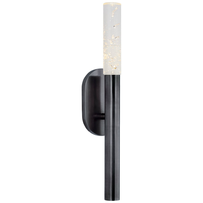 Rousseau Small Bath Sconce in Bronze