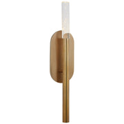 Rousseau Medium Bath Sconce in Antique-Burnished Brass