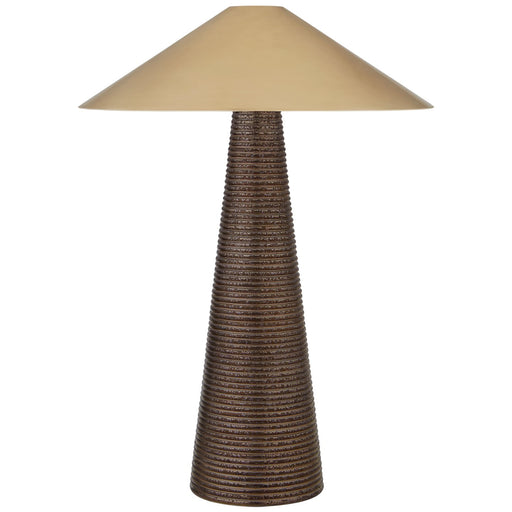 Miramar 2-Light Table Lamp in Crystal Bronze