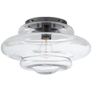 Tableau Medium Flush Mount in Bronze