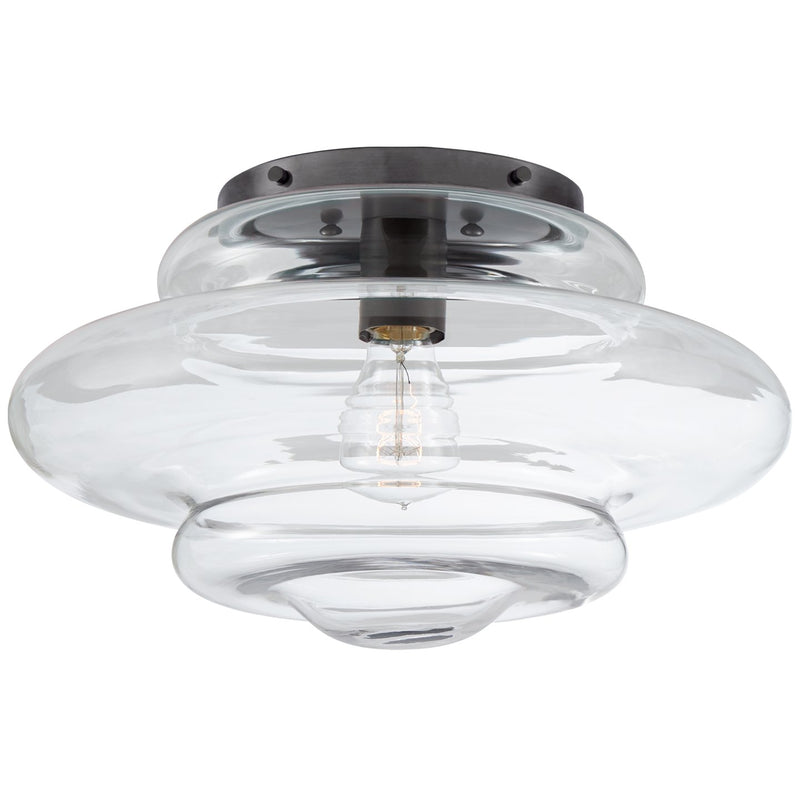 Tableau Medium Flush Mount in Bronze