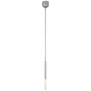 Rousseau Single Mini Pendant in Polished Nickel