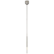 Rousseau Single Mini Pendant in Polished Nickel