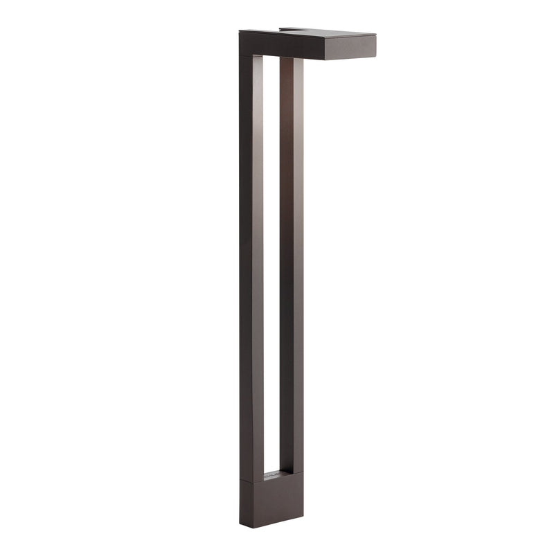 Two-Arm Landscape Path Light in Textured Architectural Bronze