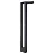 Two-Arm Landscape Path Light in Textured Black