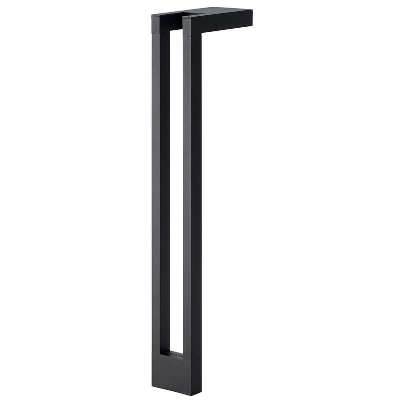 Two-Arm Landscape Path Light in Textured Black