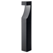Landscape Bollard 27" in Textured Black