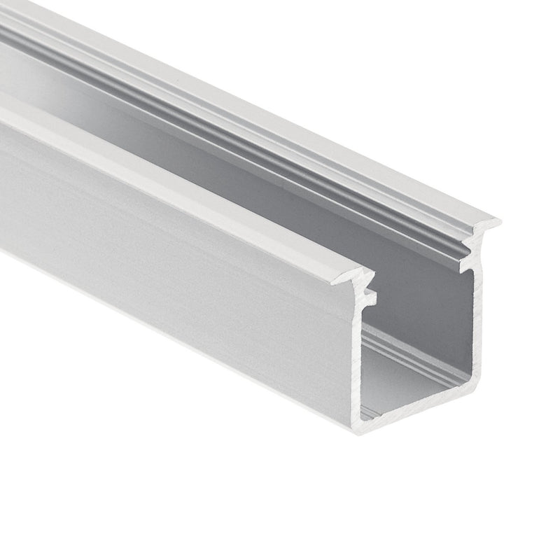 ILS TE Series 96" Tape Light Extrusion Channel in Deep Well Recessed