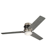 Chiara 52" Ceiling Fan with Light in Brushed Nickel