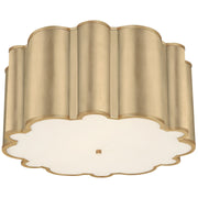Markos Grande 26" 4-Light Flush Mount in Gild