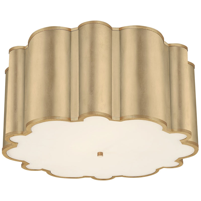 Markos Grande 26" 4-Light Flush Mount in Gild