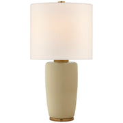 Chado One Light Table Lamp in Coconut Porcelain