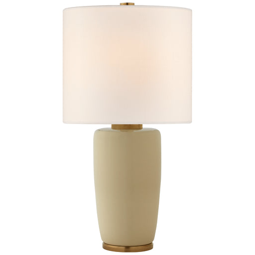 Chado One Light Table Lamp in Coconut Porcelain