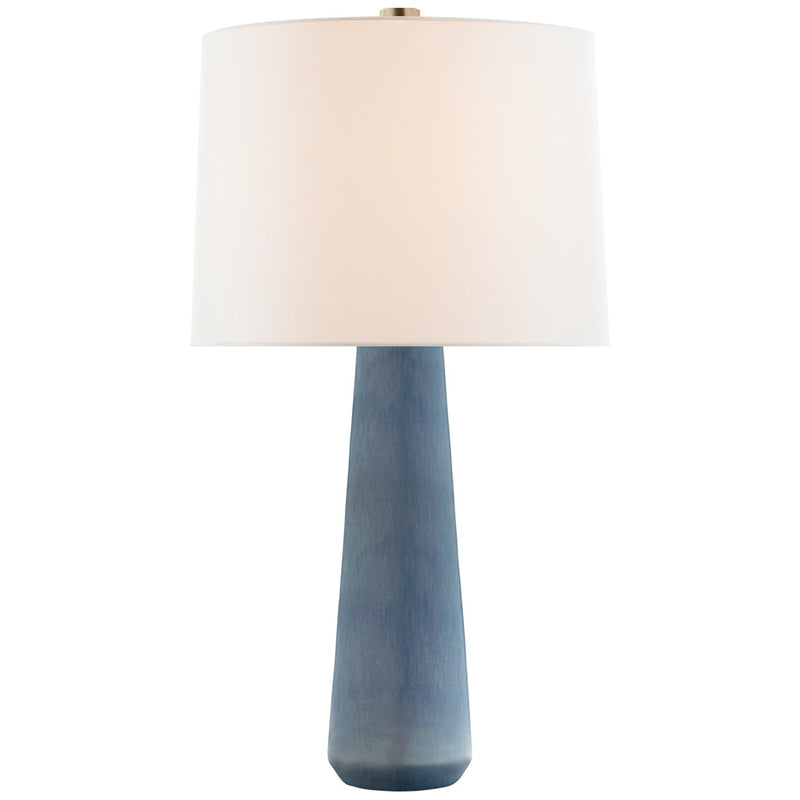 Athens Large Table Lamp in Polar Blue Crackle