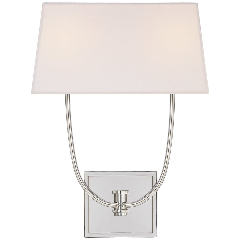 Venini 2-Light Wall Sconce in Polished Nickel