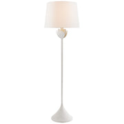 Alberto Large Floor Lamp in Plaster White