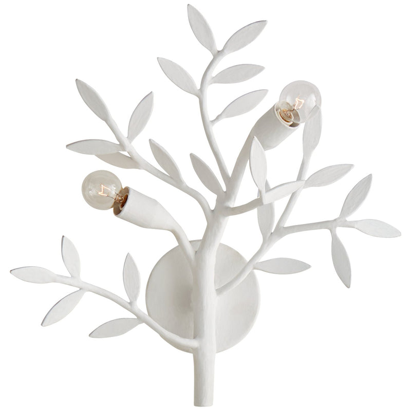 Mandeville 2-Light Wall Sconce in Plaster White