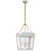 Caddo Four Light Lantern in Soft White with Gild