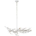 Mandeville Six Light Chandelier in Plaster White