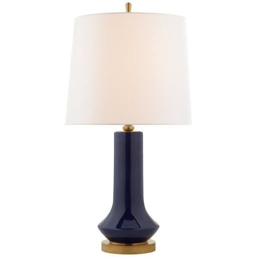 Luisa Large 2-Light Table Lamp in Denim Porcelain
