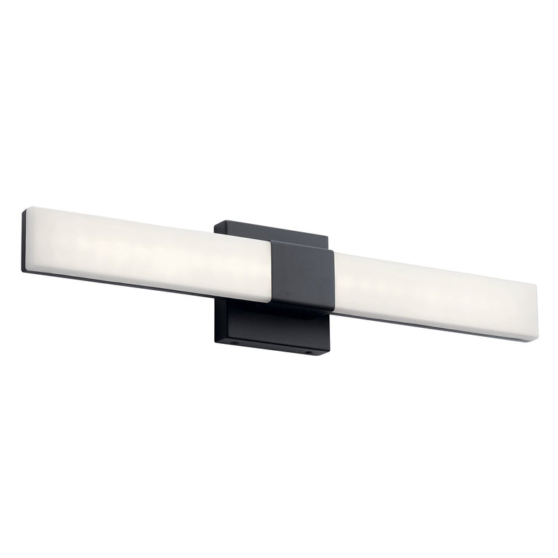 Neltev 24" LED Bath Vanity Light in Matte Black