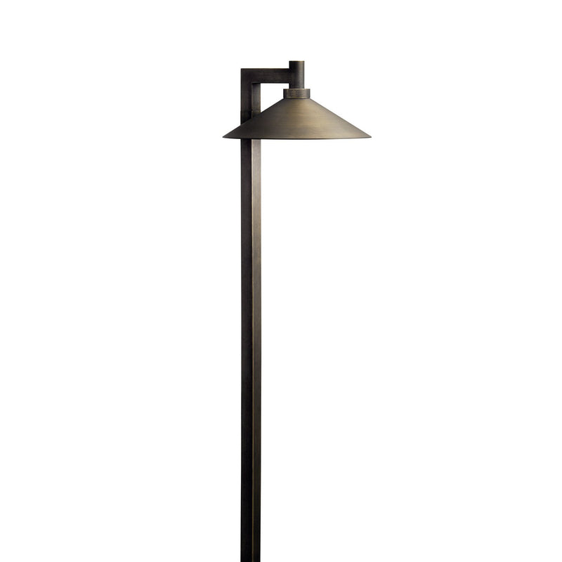 Ripley LED Path Light in Centennial Brass