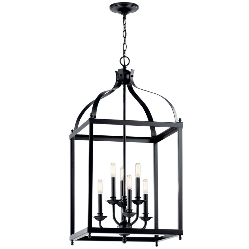 Larkin 6-Light Foyer Chandelier - Lamps Expo