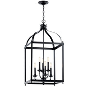 Larkin 6-Light Chandelier in Black