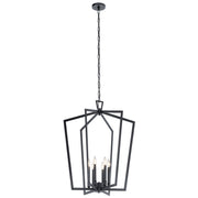 Abbotswell 6-Light Chandelier in Black