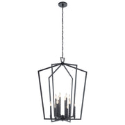 Abbotswell 12-Light Chandelier in Black
