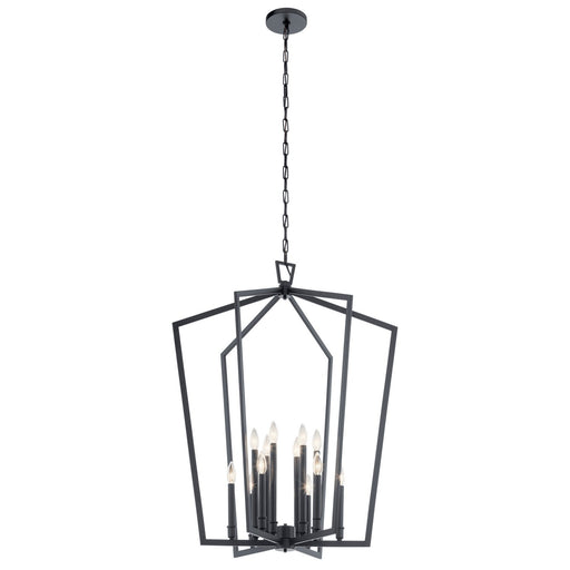 Abbotswell 12-Light Chandelier in Black