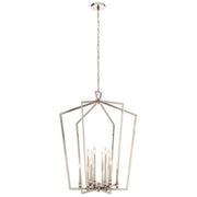 Abbotswell 12-Light Chandelier in Polished Nickel