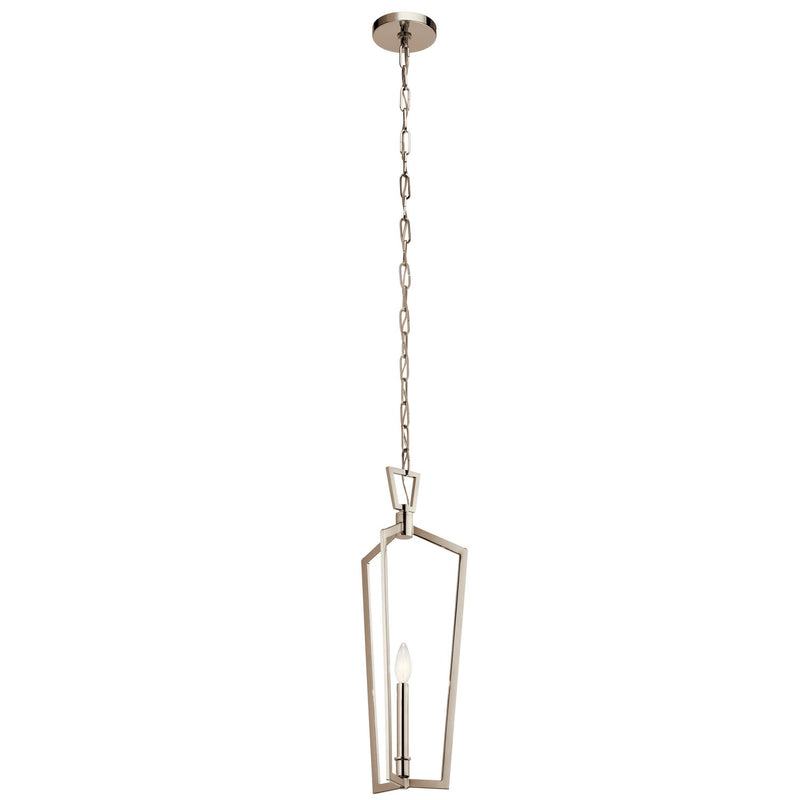 Abbotswell Mini Chandelier in Polished Nickel
