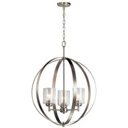 Winslow 3-Light Chandelier in Brushed Nickel