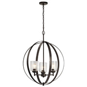 Winslow 3-Light Chandelier in Olde Bronze