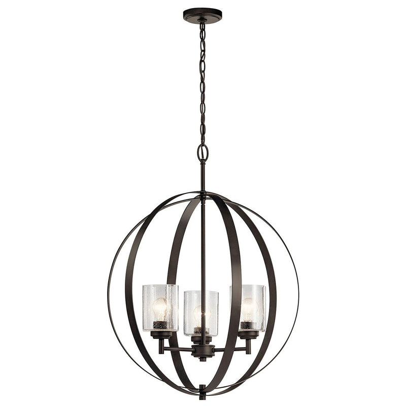 Winslow 3-Light Chandelier in Olde Bronze