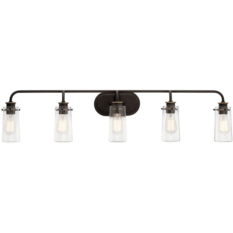 Braelyn 5-Light Bath Vanity Light in Olde Bronze