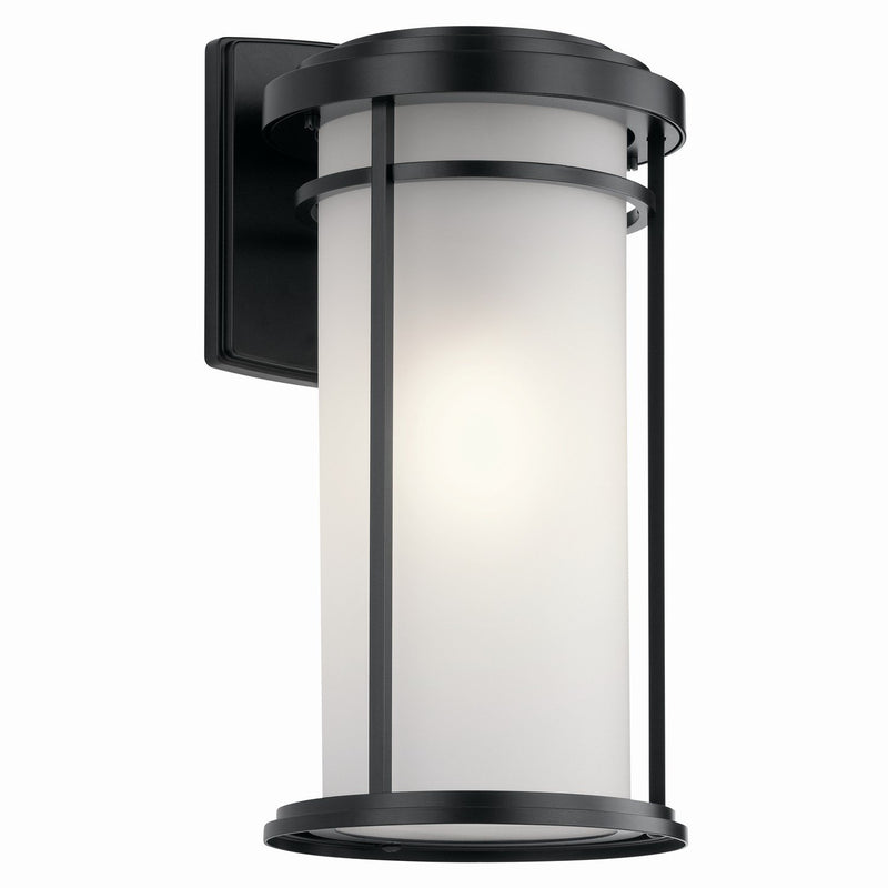 Toman Extra Large Outdoor Wall Lantern in Black