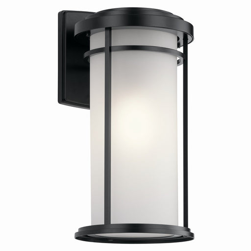 Toman Extra Large Outdoor Wall Lantern in Black