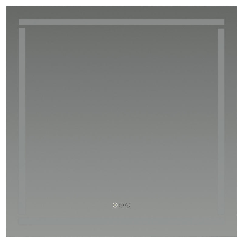 Lingo 36" x 36" Square LED Mirror in Standard