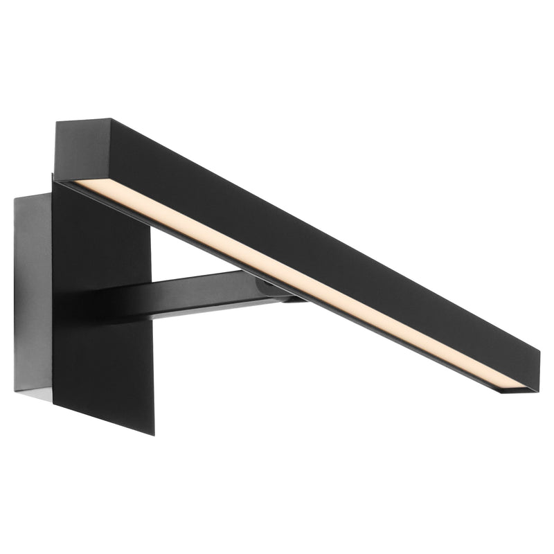 30" LED Picture Light in Matte Black